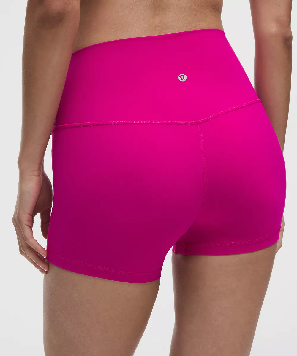 lululemon Align™ short taille haute 4" — Pink Flare, view 5