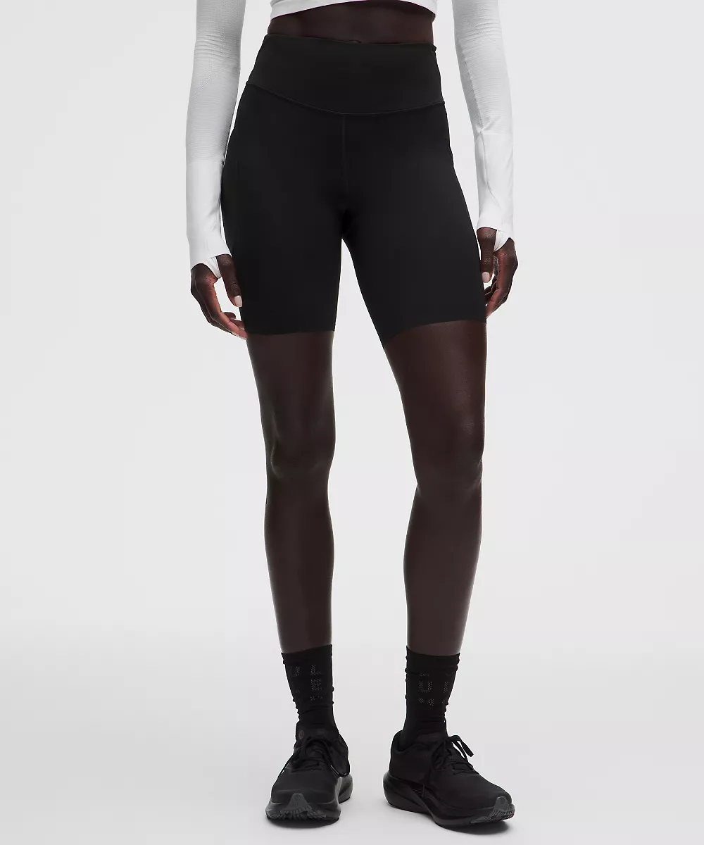 Short Fast and Free taille haute 8" *5 poches — Black, view 2