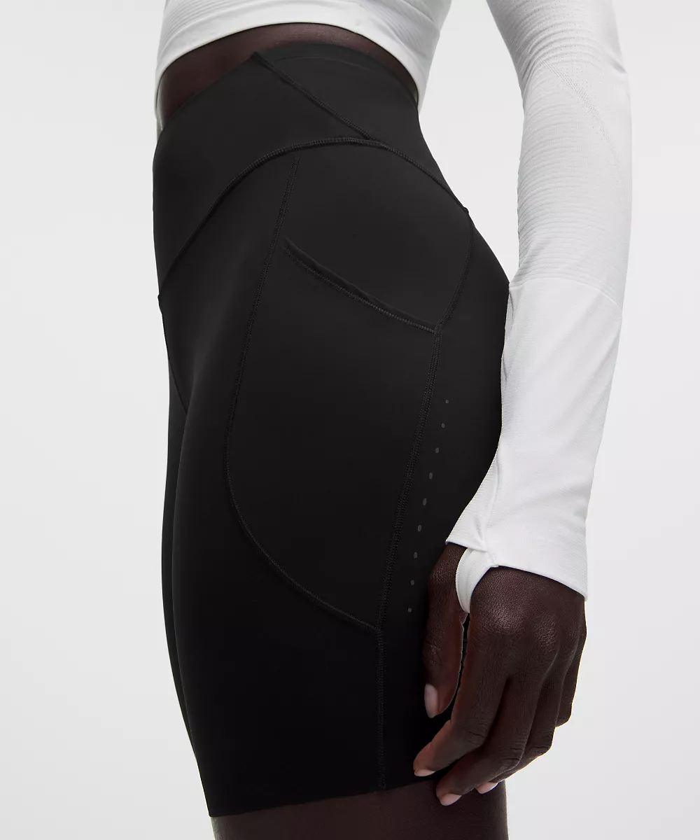 Short Fast and Free taille haute 8" *5 poches — Black, view 5