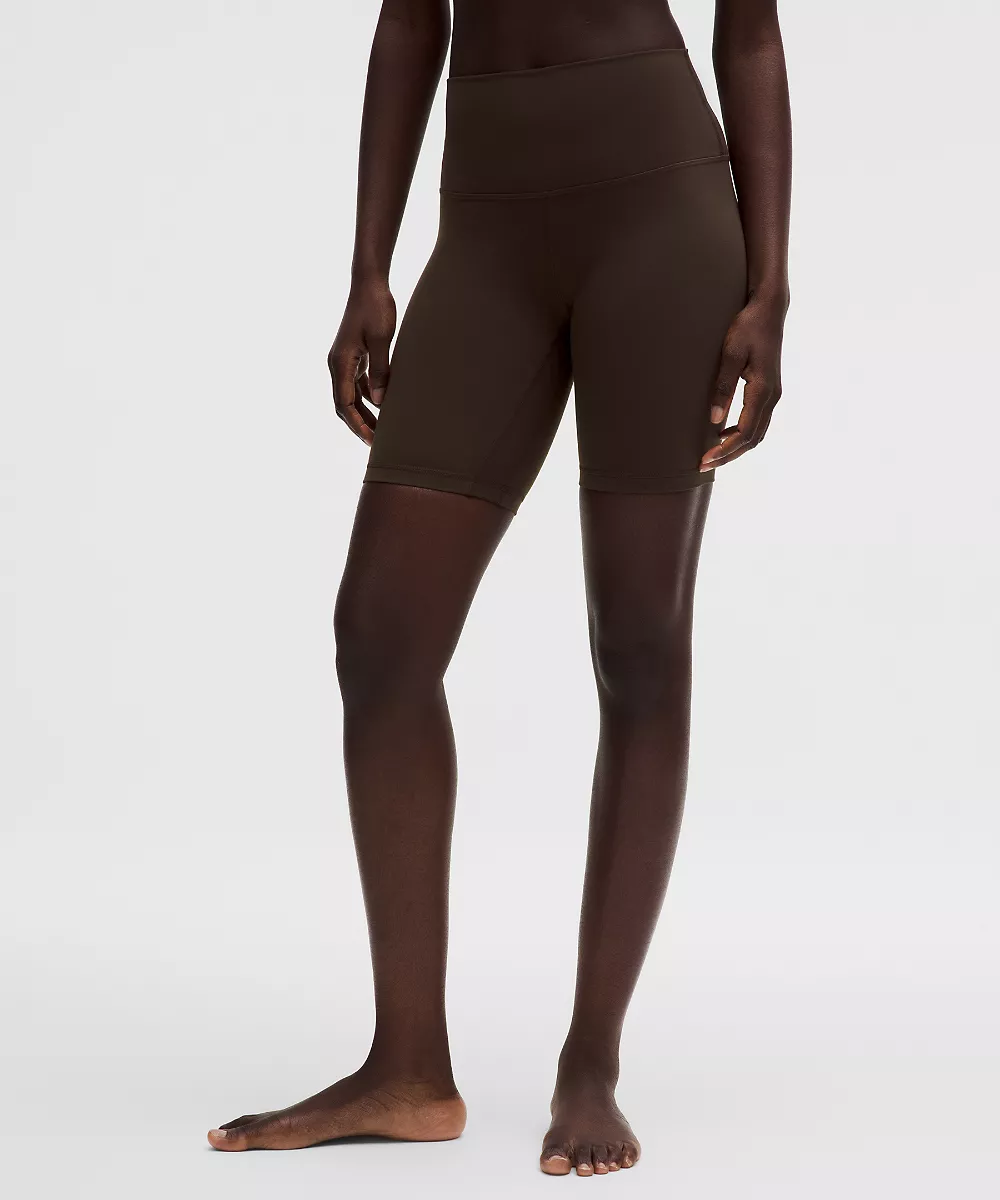 lululemon Align™ short taille haute 8" — Walnut Crunch, view 2