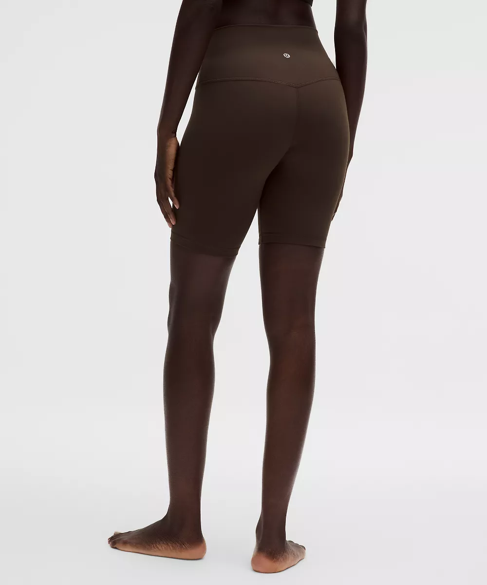 lululemon Align™ short taille haute 8" — Walnut Crunch, view 3