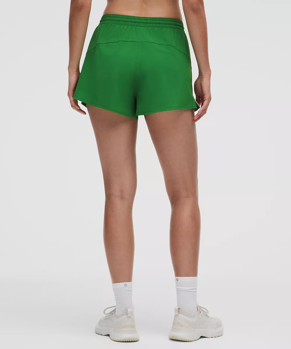 Short Court Rival taille haute 3" — Chameleon/White, view 3