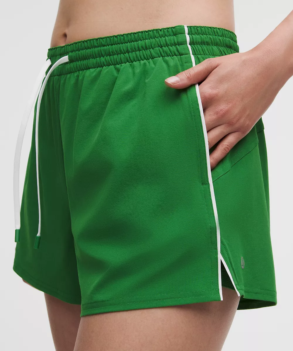 Short Court Rival taille haute 3" — Chameleon/White, view 5