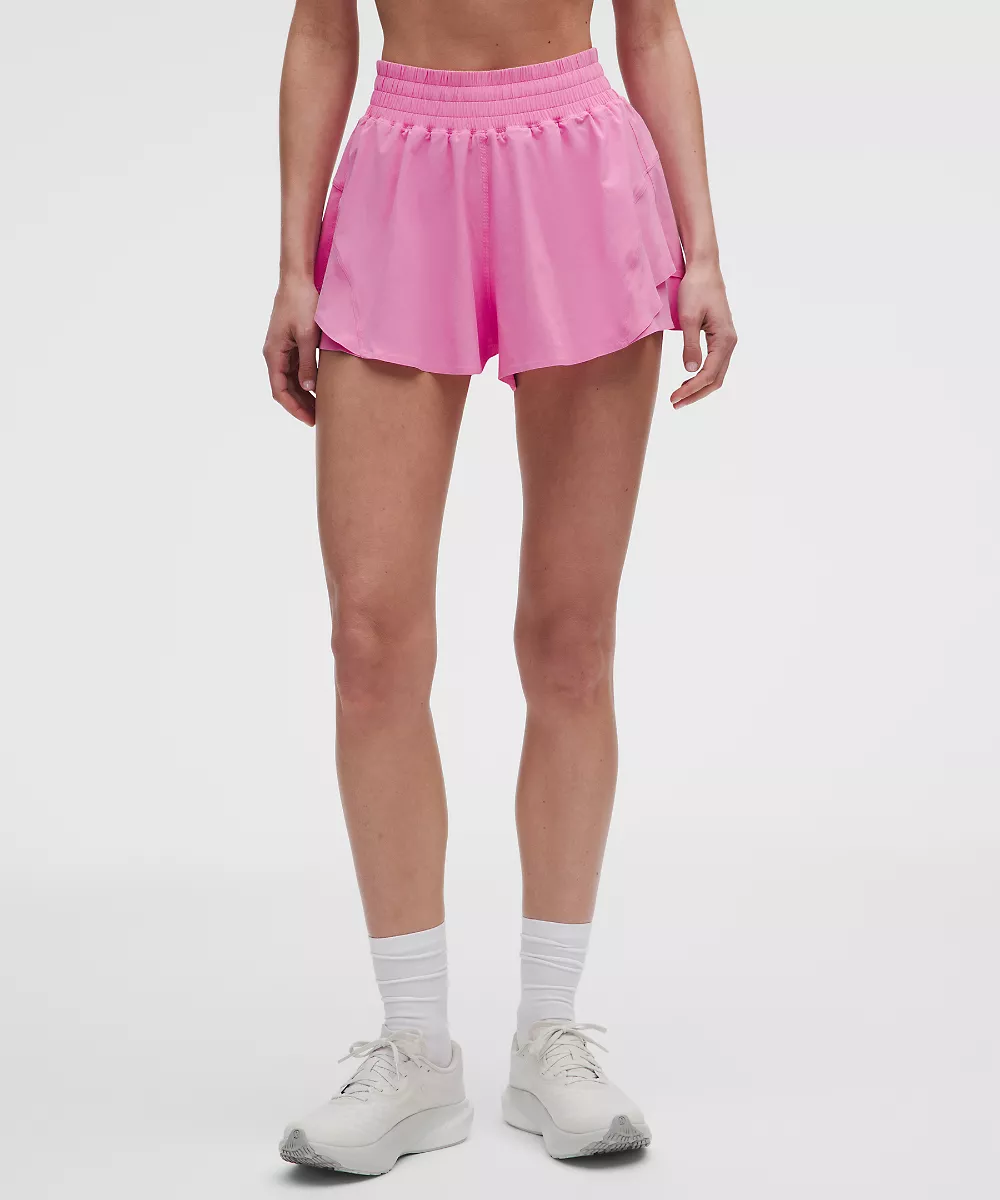 Short de running taille haute Shake It Out 2.5" — Sweet Sorbet, view 2