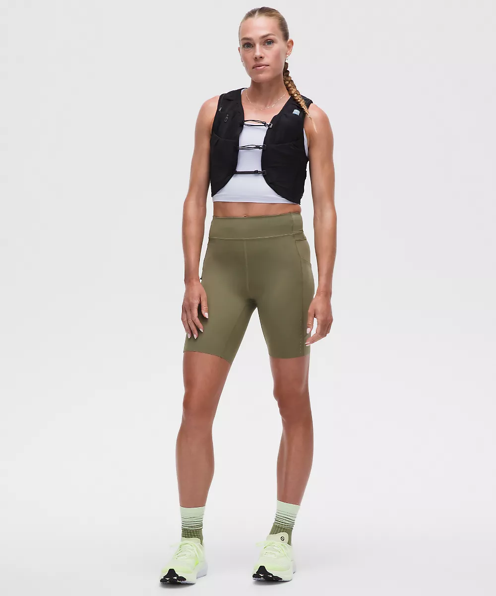 Women's Fast and Free Short 8" Light *Special Edition — Bay Leaf, view 1