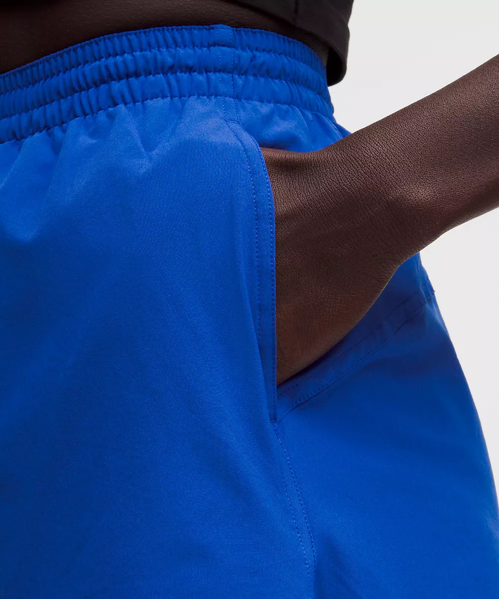 Short taille haute Pace Rival 3" — Beach Ball Blue, view 5