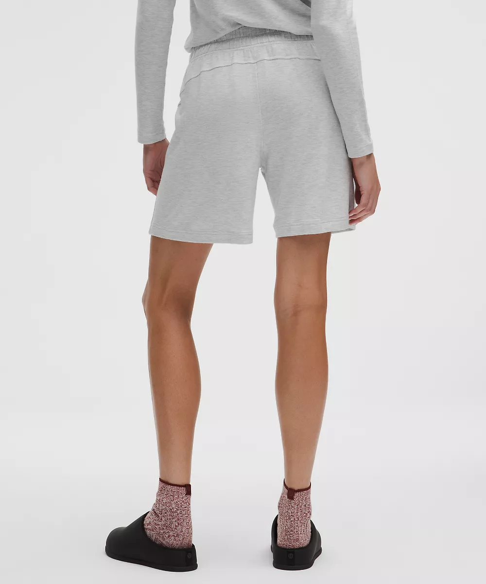 Bermuda taille mi-haute BeCalm — Heathered Core Ultra Light Grey, view 3