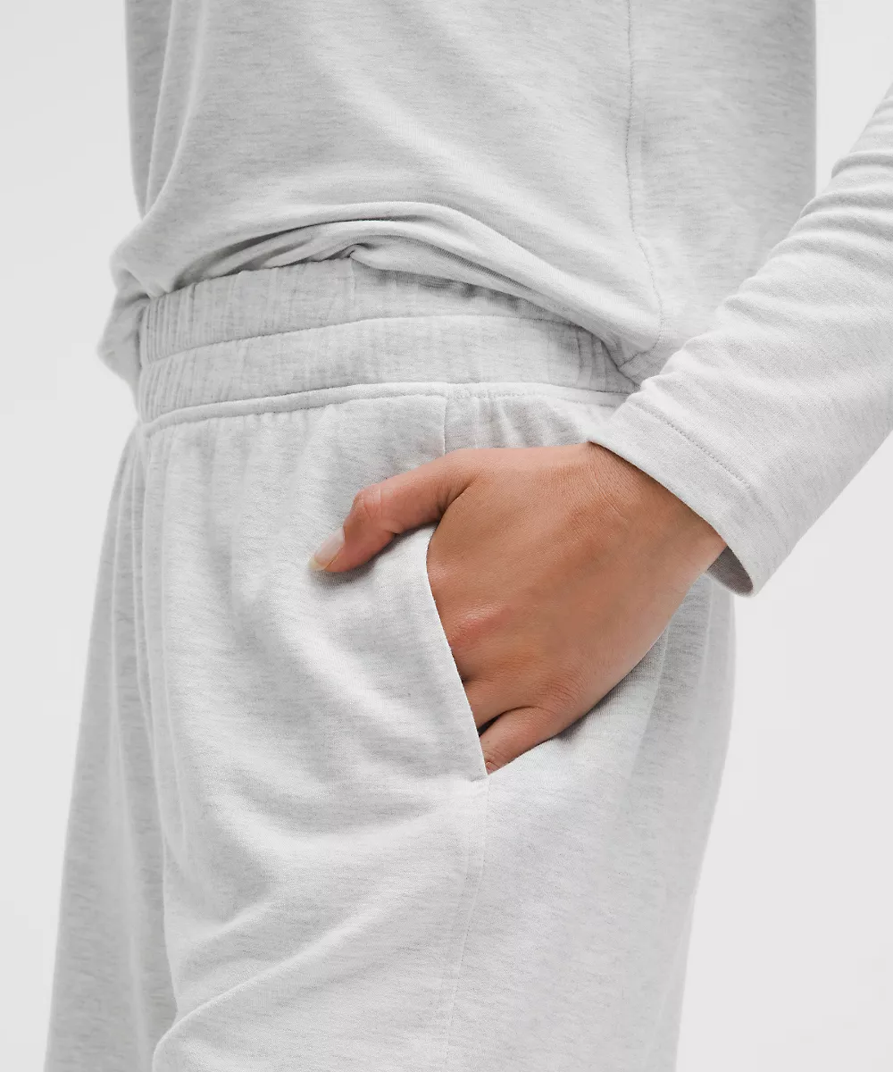 Bermuda taille mi-haute BeCalm — Heathered Core Ultra Light Grey, view 4