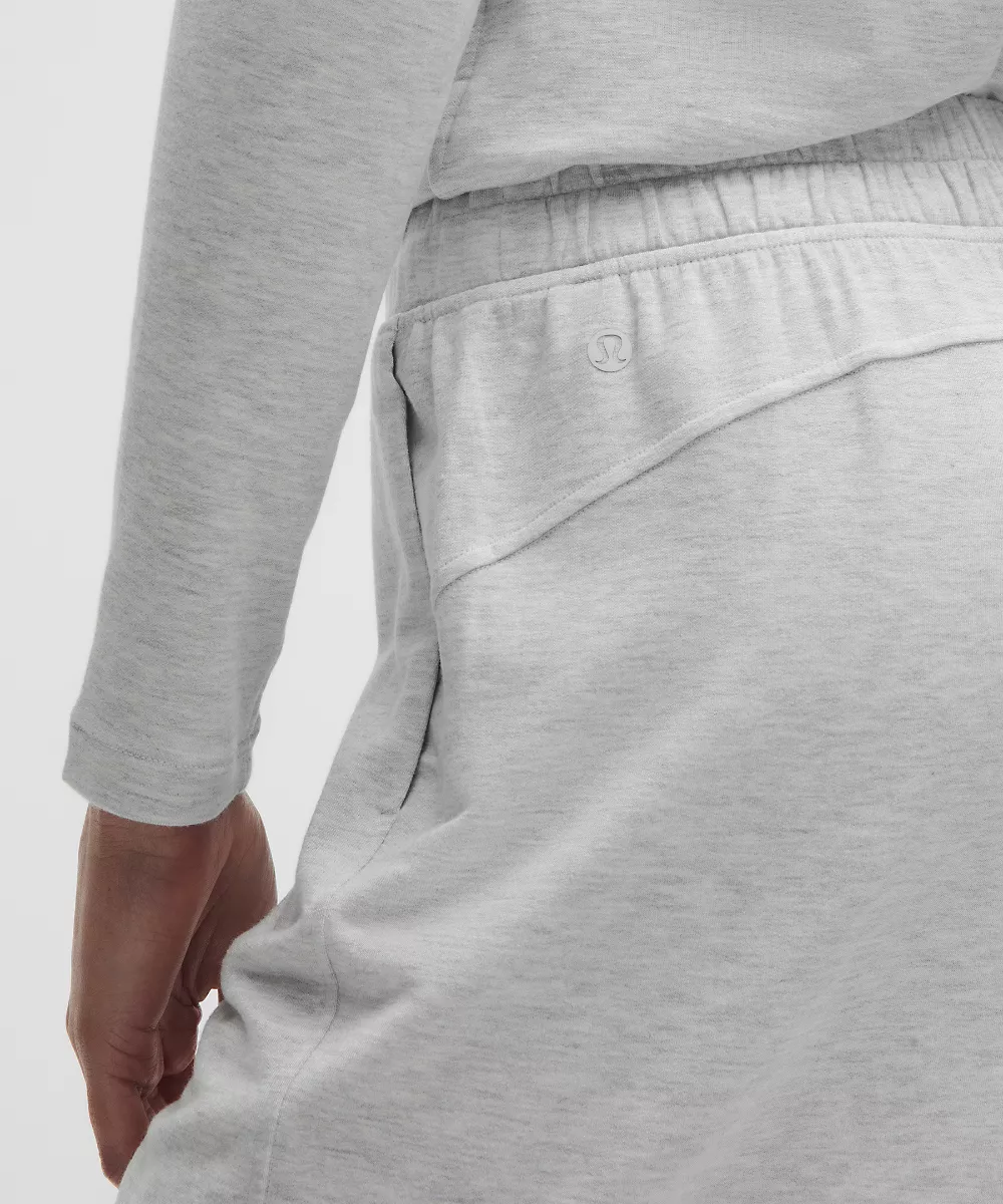 Bermuda taille mi-haute BeCalm — Heathered Core Ultra Light Grey, view 5