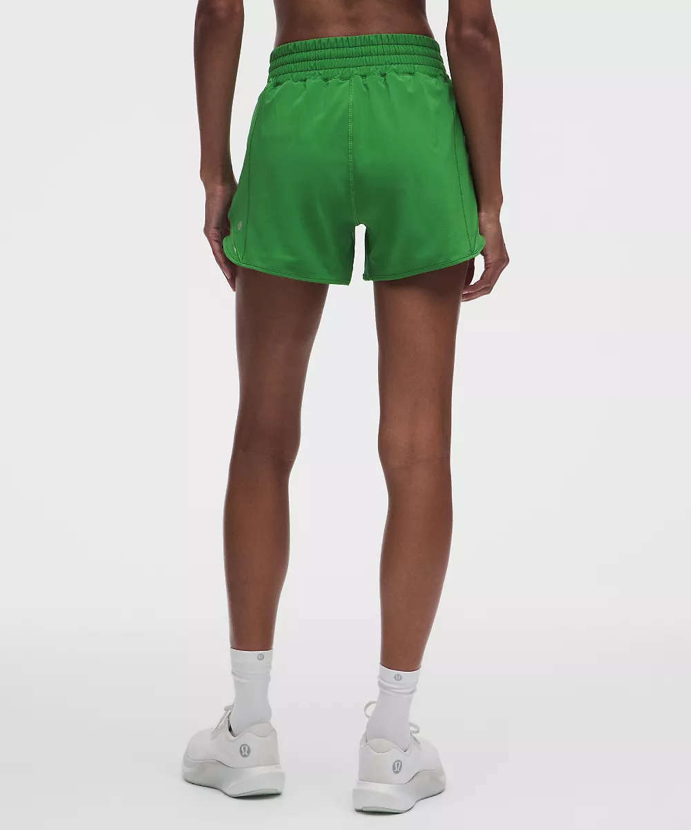 Hotty Hot short doublé taille haute 4" — Chameleon, view 3