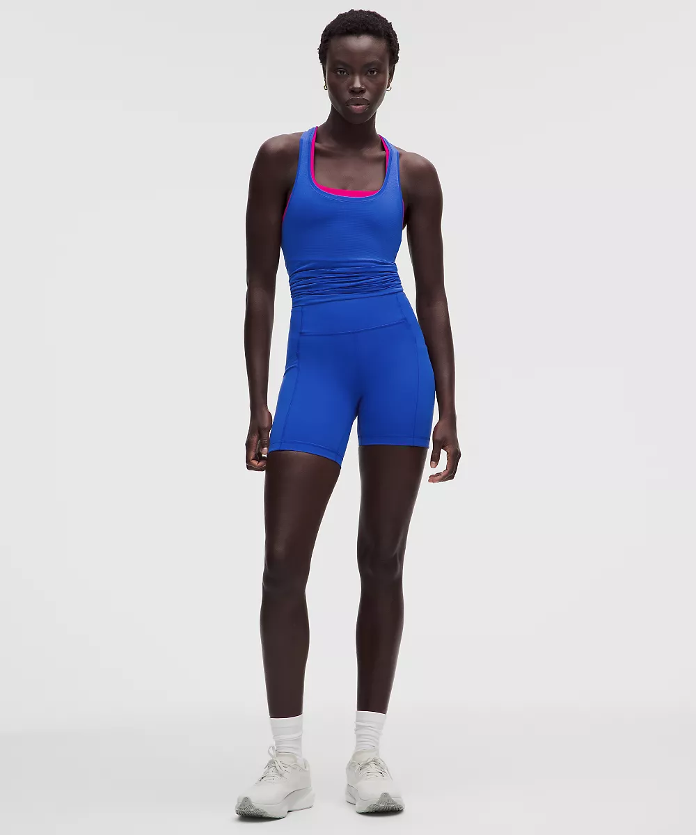 Short Swift Speed taille haute 6" — Beach Ball Blue, view 1