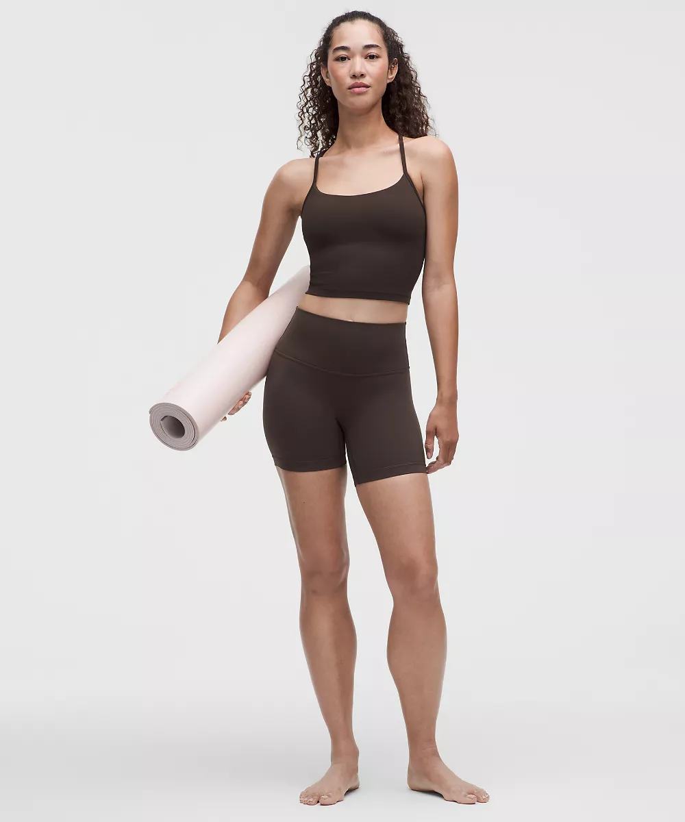 lululemon Align No Line™ short taille haute 6" — Mahogany Muse, view 1