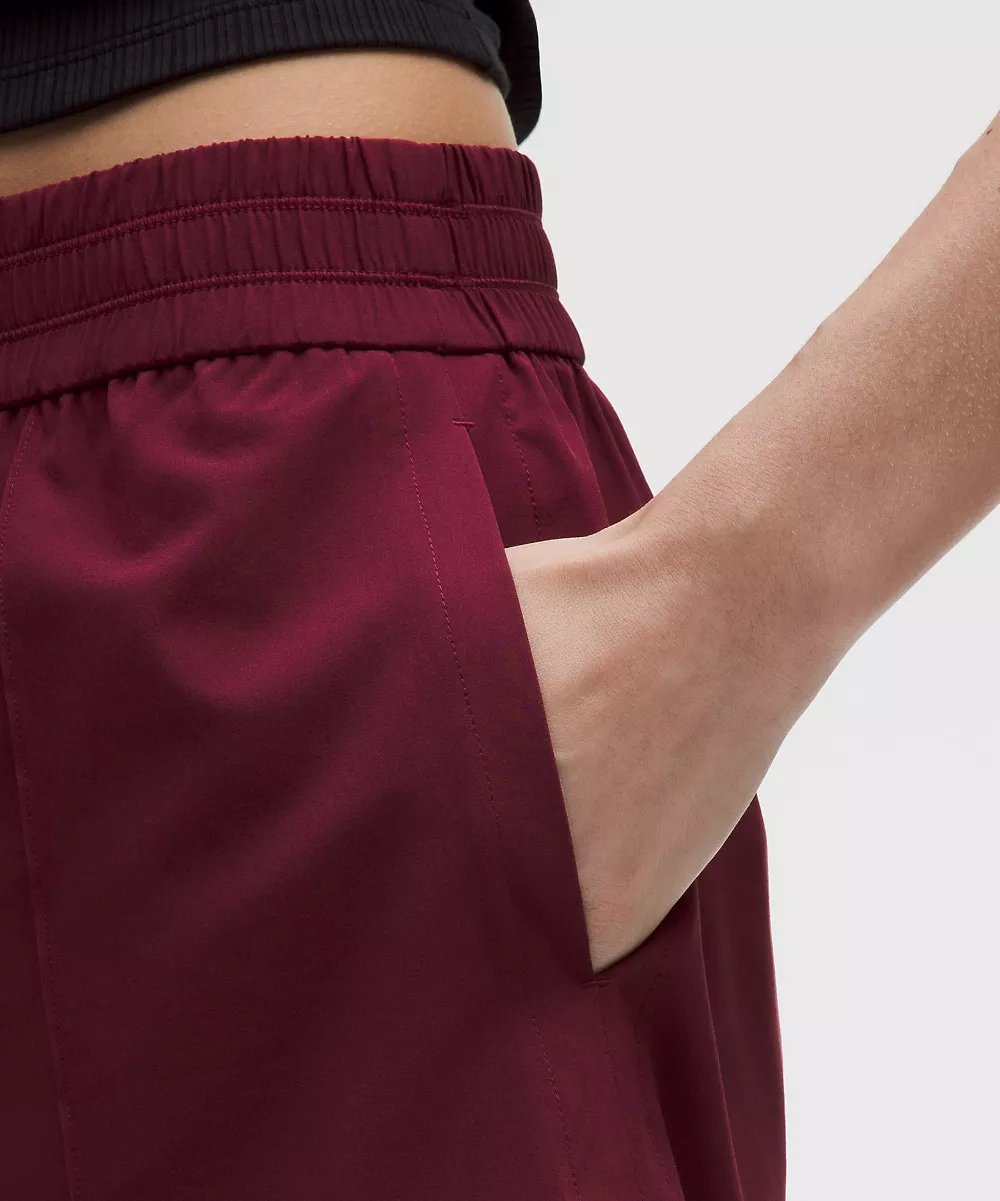 Short taille mi-haute Breezily 6" — Burgundy Bay, view 5