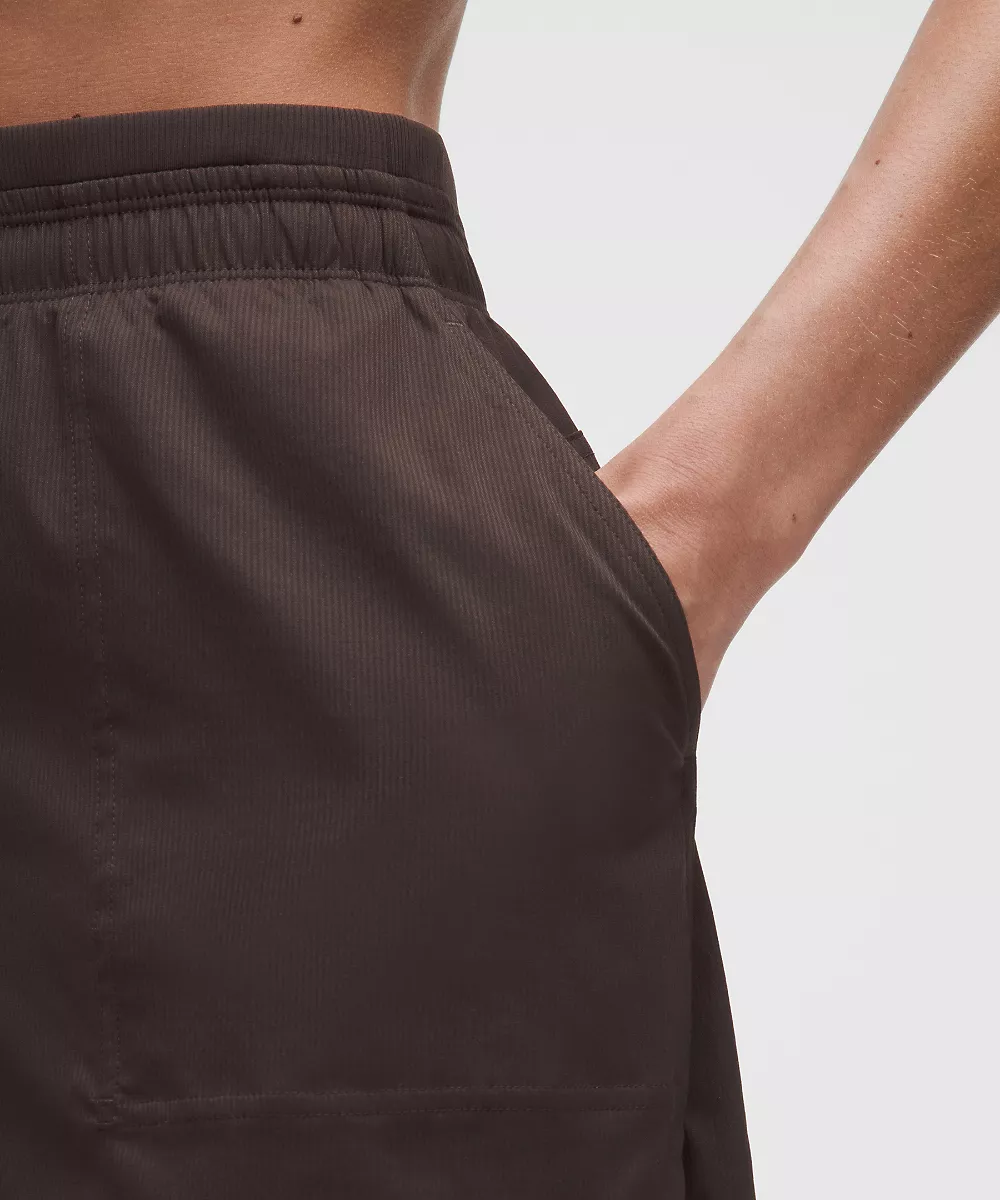 Short décontracté Dance Studio Evolve taille haute 3,5" — Mahogany Muse, view 5