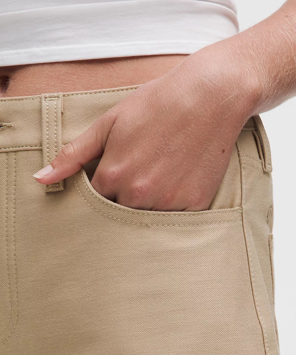 Short EasyFive taille mi-haute 4,5" — Wacky Khaki, view 5
