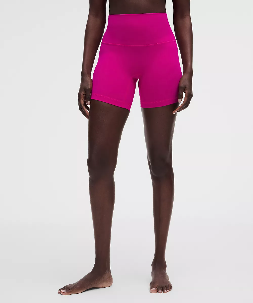 lululemon Align No Line™ short taille haute 6" — Pink Flare, view 2