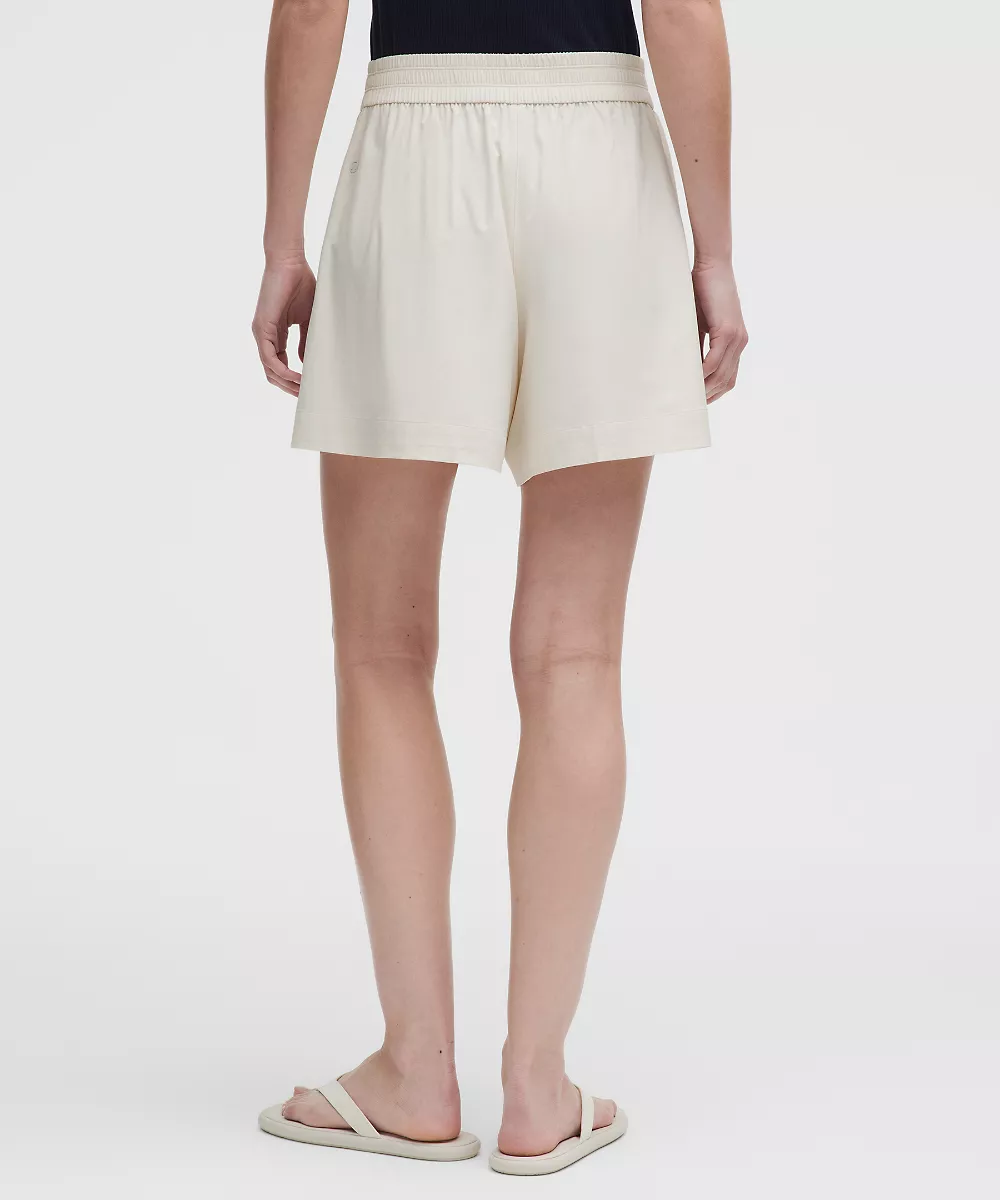 Short taille mi-haute Breezily 6" — Light Ivory, view 3