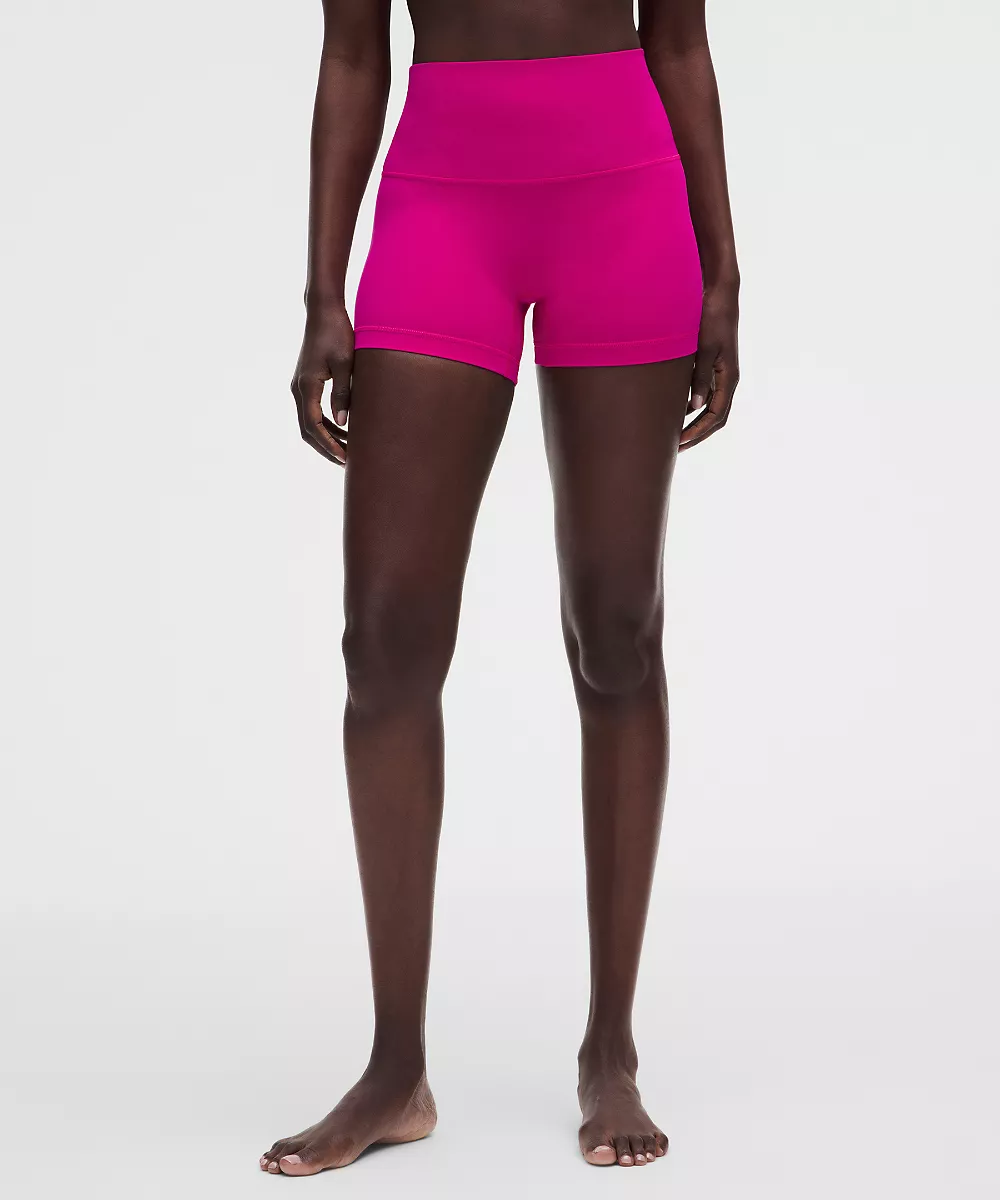 lululemon Align No Line™ short taille haute 4" — Pink Flare, view 2