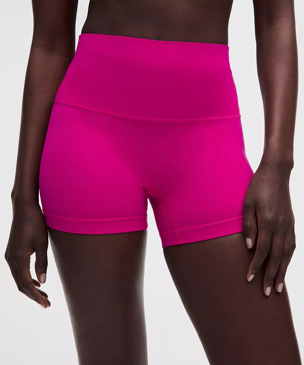 lululemon Align No Line™ short taille haute 4" — Pink Flare, view 4