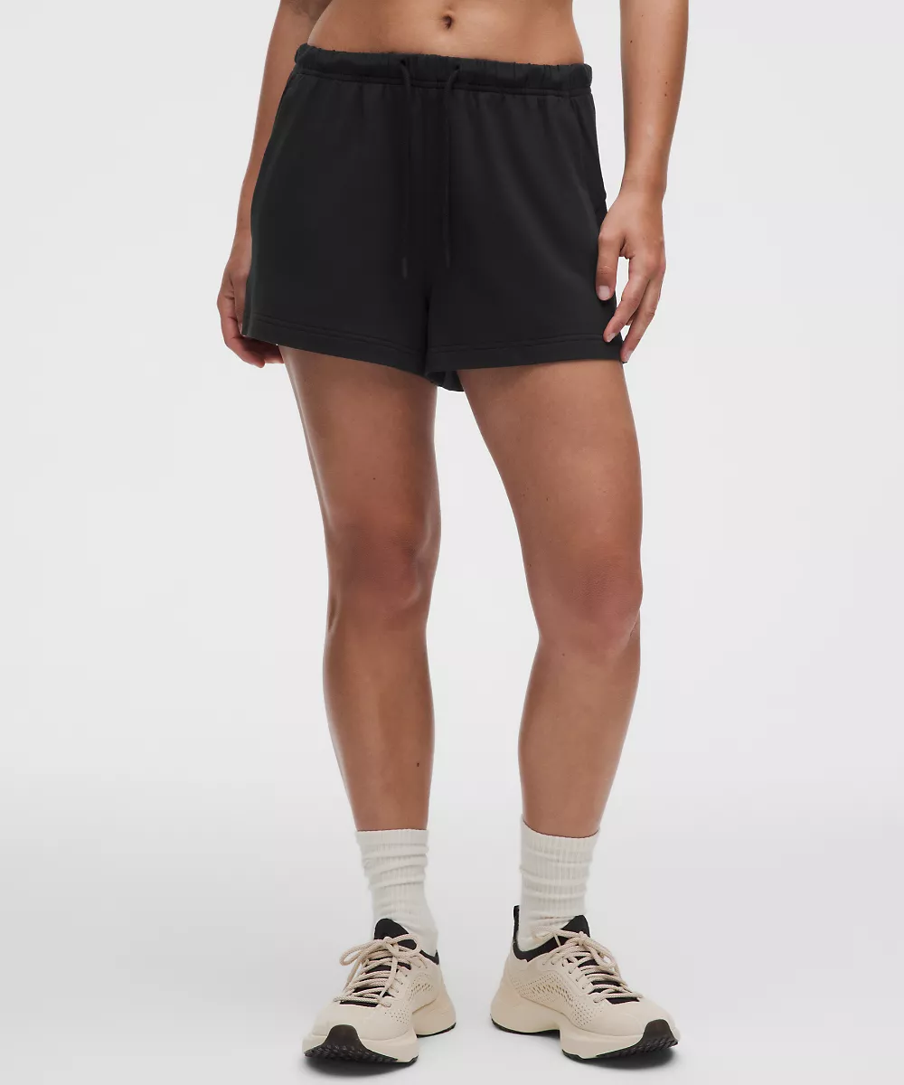Short taille mi-haute BeCalm 3" — Black, view 2