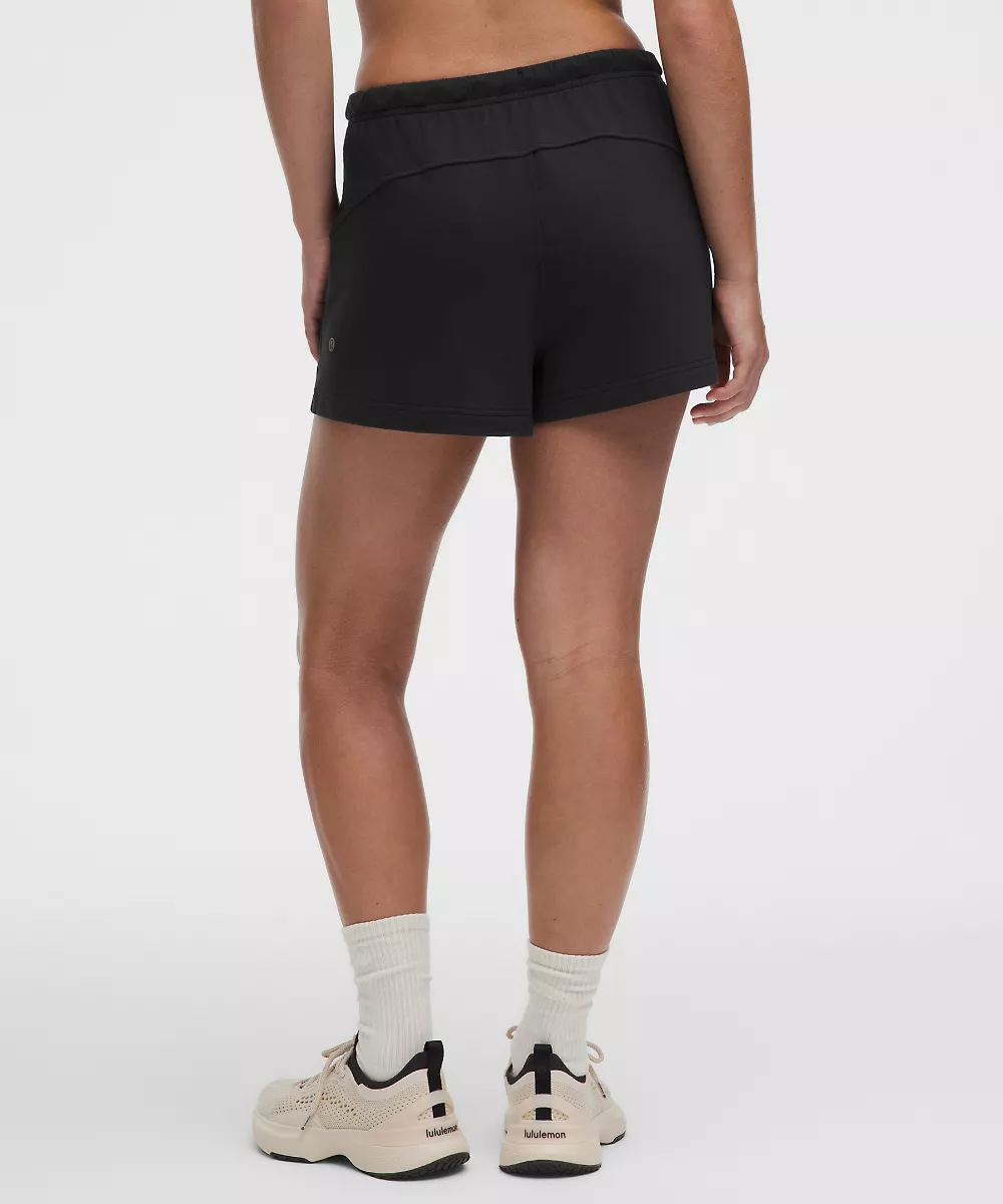 Short taille mi-haute BeCalm 3" — Black, view 3