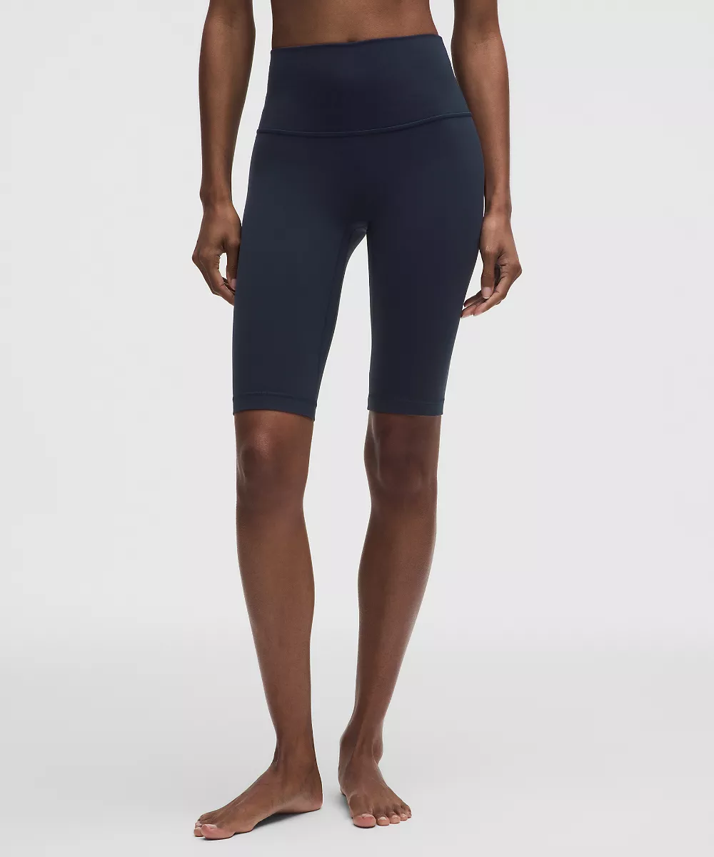 lululemon Align No Line™ short taille haute 11" — True Navy, view 2
