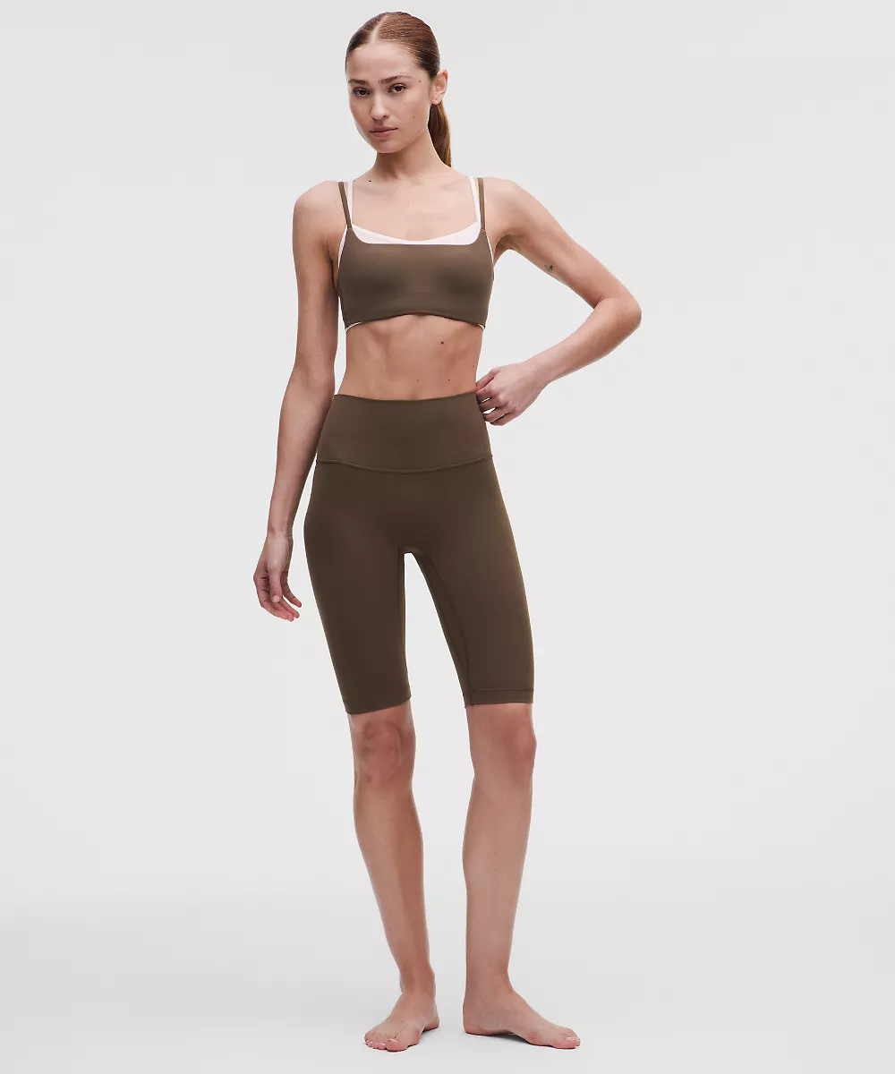 lululemon Align No Line™ short taille haute 11" — Walnut Crunch, view 1