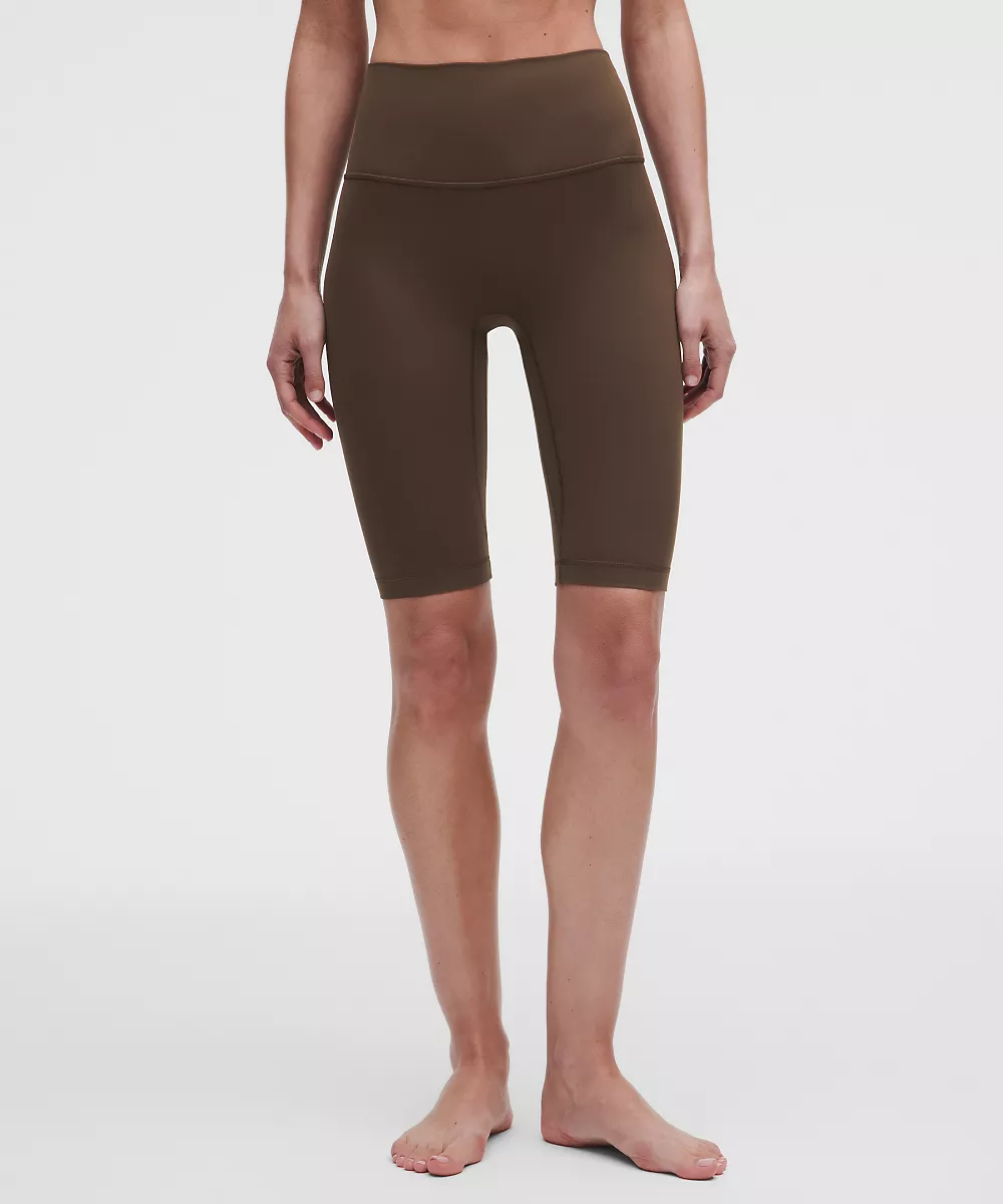 lululemon Align No Line™ short taille haute 11" — Walnut Crunch, view 2