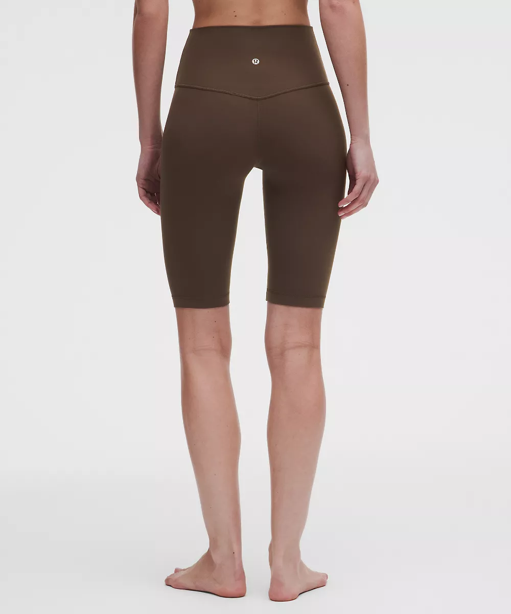 lululemon Align No Line™ short taille haute 11" — Walnut Crunch, view 3