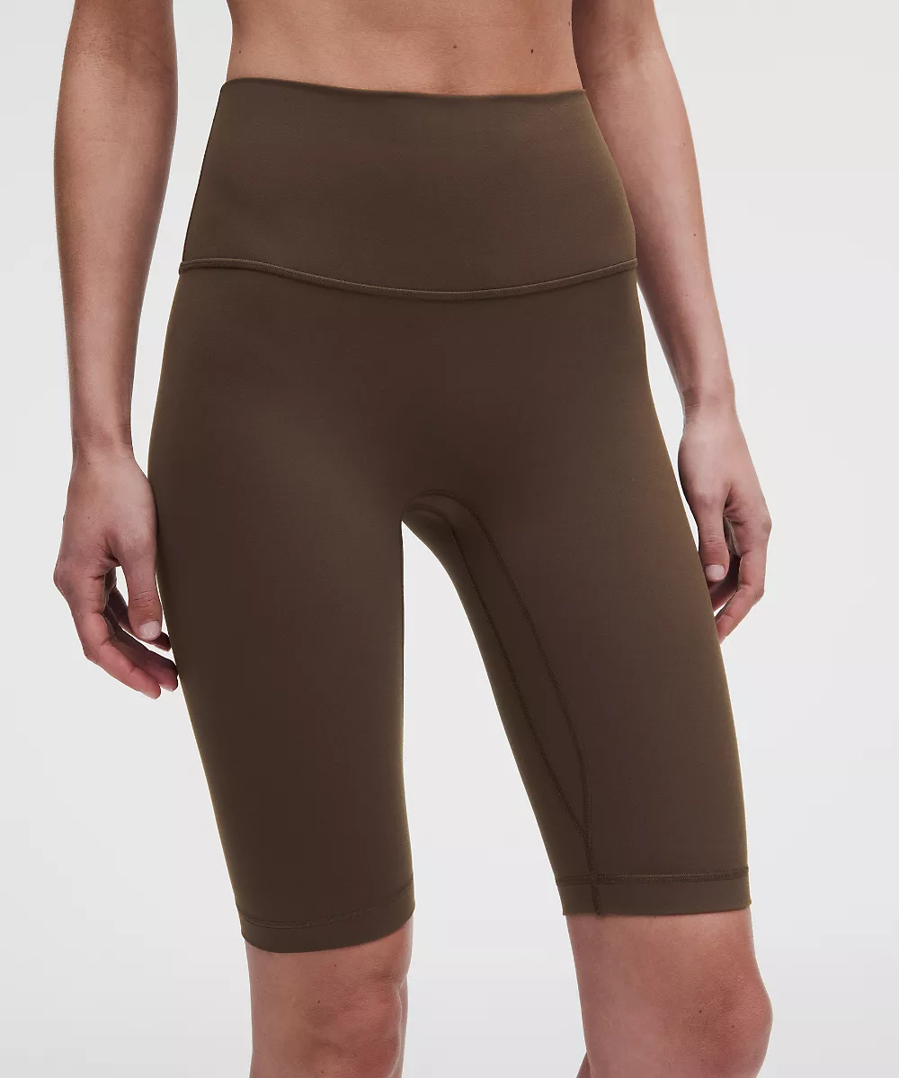 lululemon Align No Line™ short taille haute 11" — Walnut Crunch, view 4