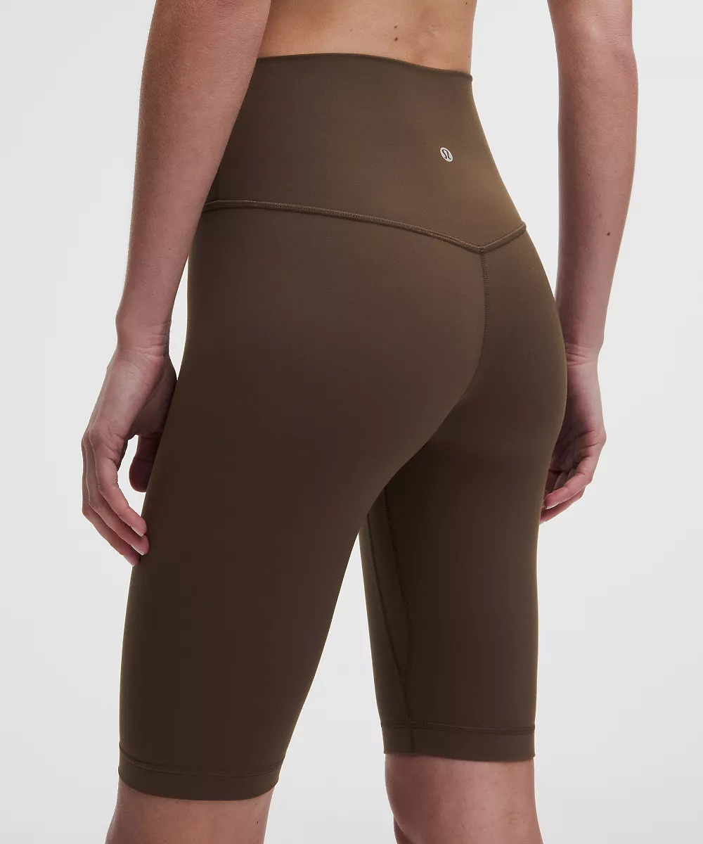 lululemon Align No Line™ short taille haute 11" — Walnut Crunch, view 5