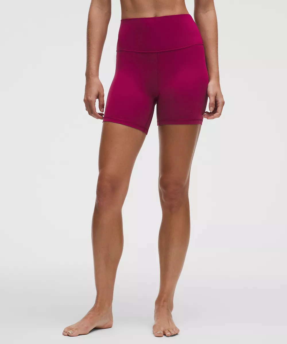 lululemon Align™ short taille haute 6" — Raspberry Rave, view 2