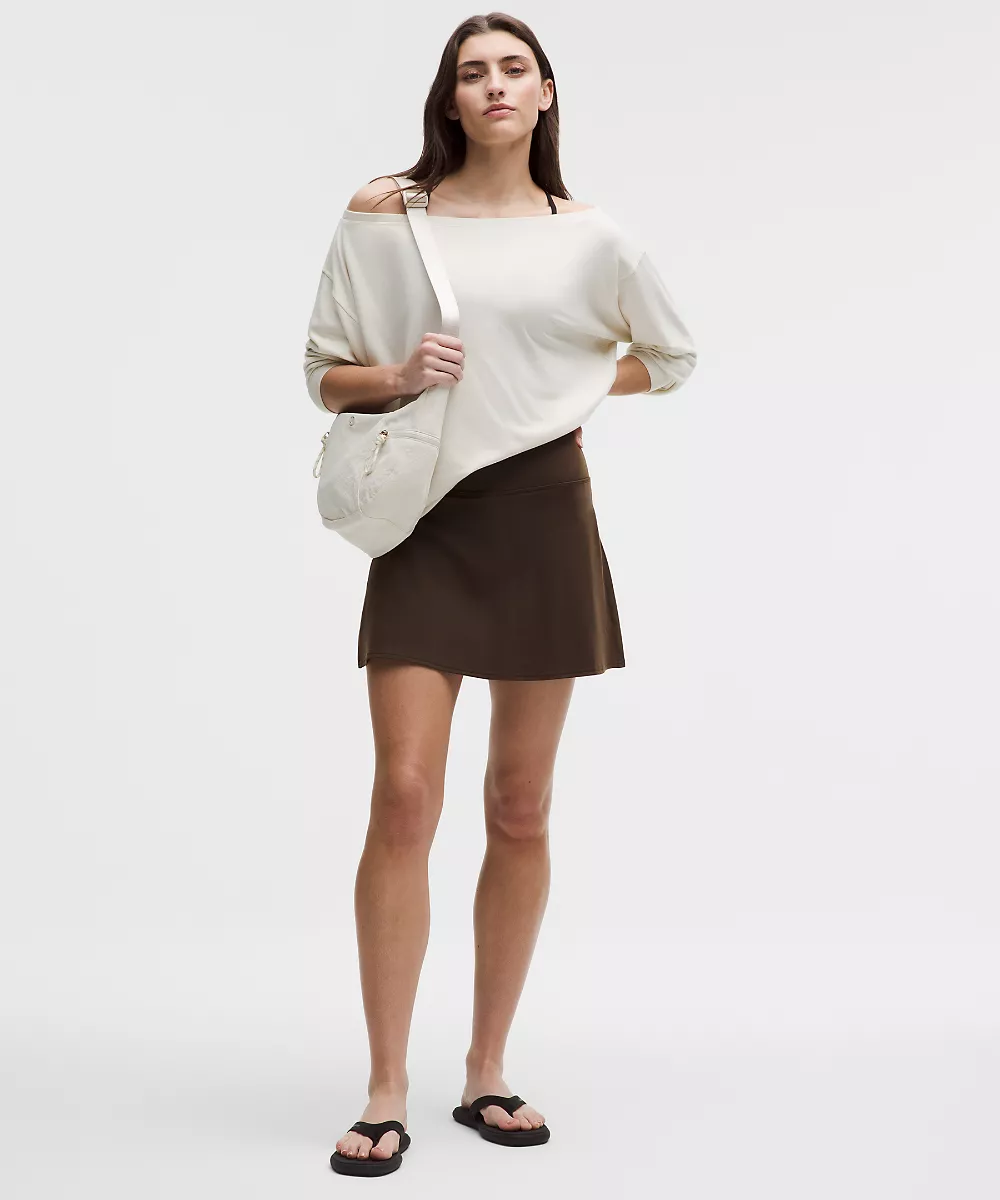 lululemon Align™ jupe taille haute *Long — Walnut Crunch, view 1