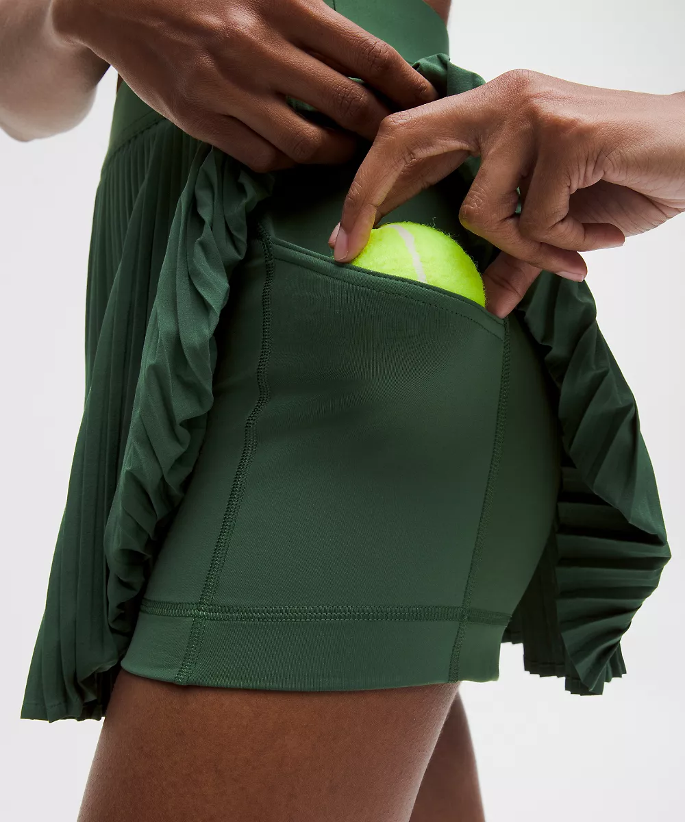 Jupe de tennis taille haute RePleat — Ivy Grove, view 5