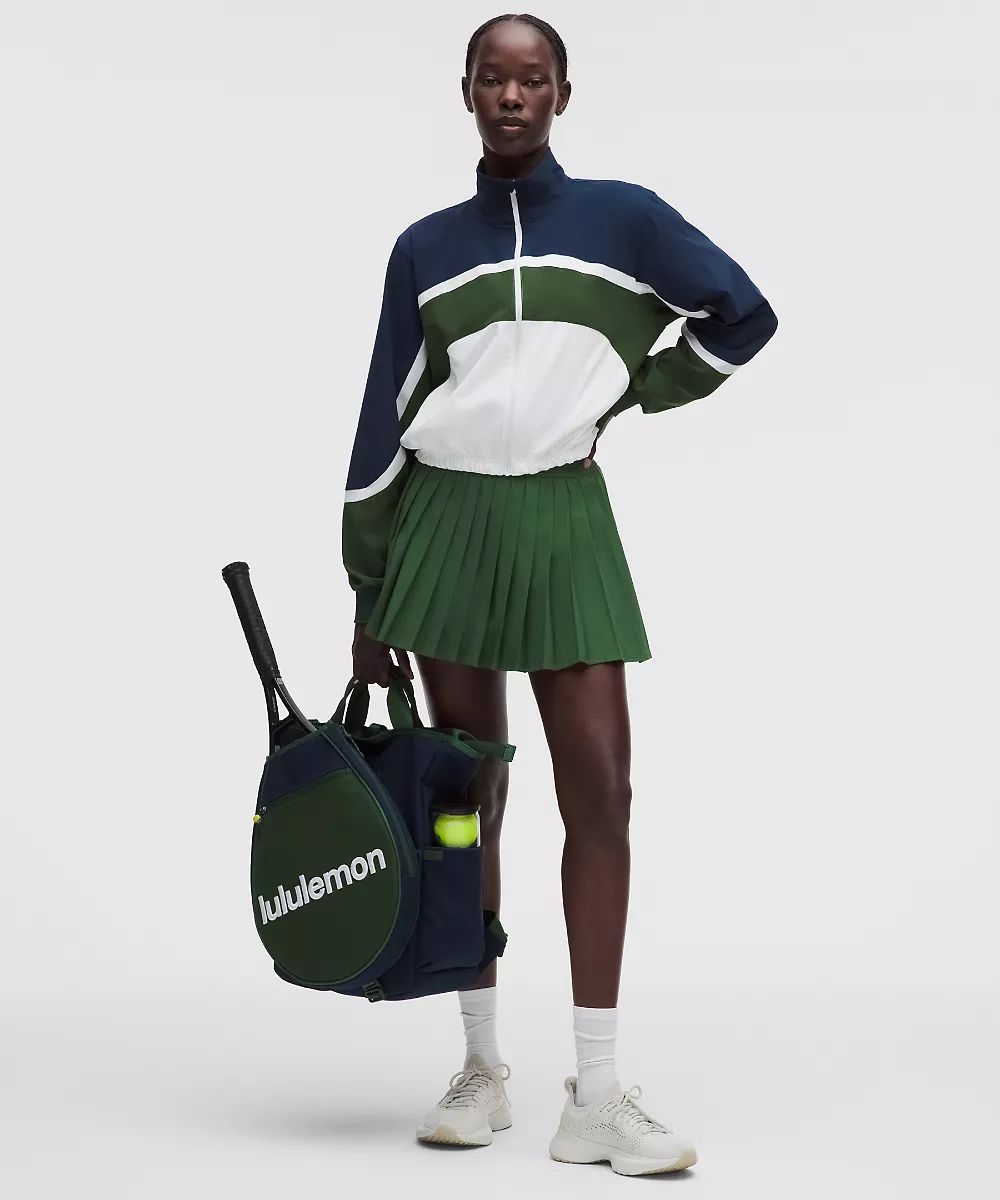 Jupe de tennis plissée taille haute — Ivy Grove, view 1