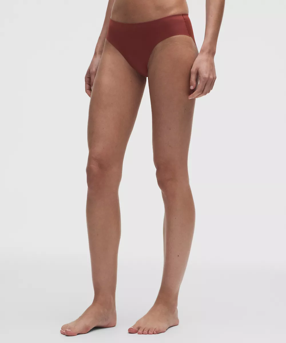 InvisiWear culotte bikini taille mi-haute *Lot de 3 — Cranberry Charm/Light Ivory/Petite Floral Lilac Play Cherry Ember, view 2