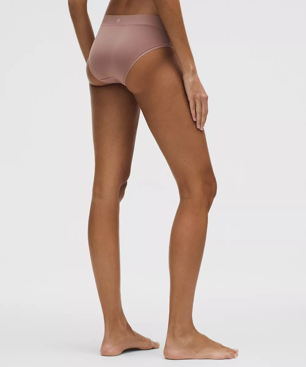 Culotte bikini UnderEase taille mi-haute *Lot de 5 — Black/Twilight Rose/Pink Clay/Misty Shell/Sandcastle, view 3
