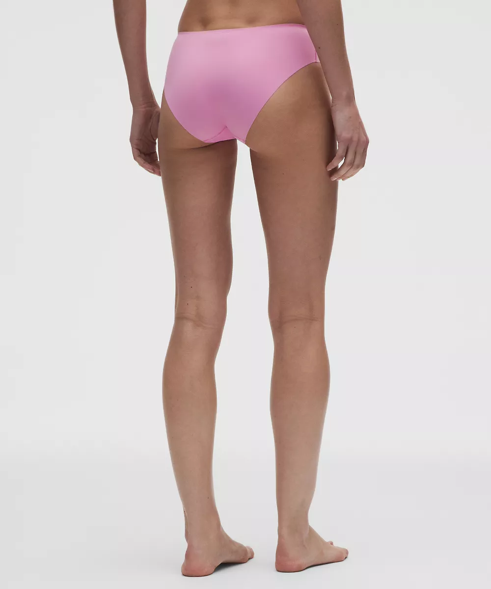 InvisiWear culotte bikini taille mi-haute *Lot de 5 — Black/Black/Light Ivory/Pink Pearl/Sweet Sorbet, view 3