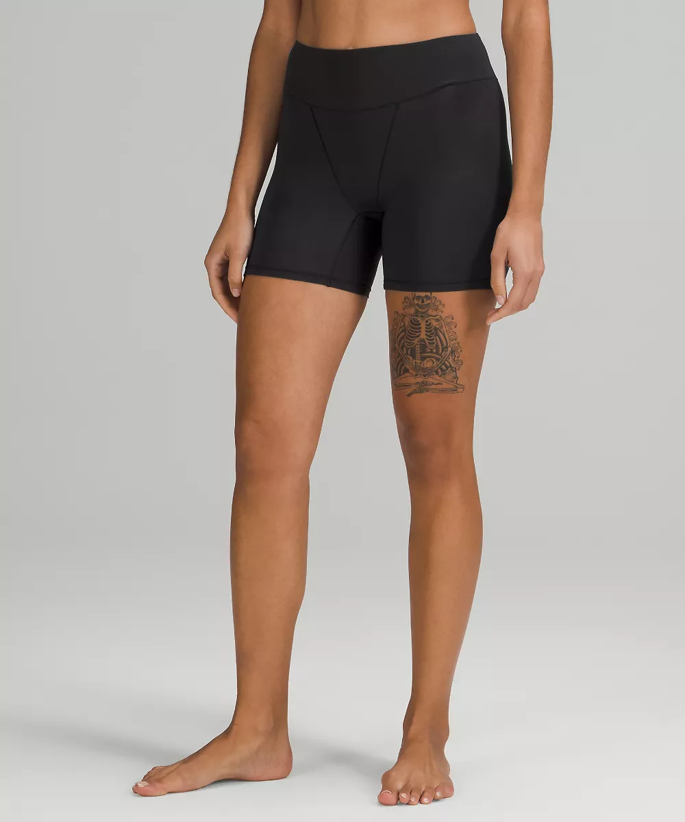 Shorty UnderEase taille super haute — Black, view 2