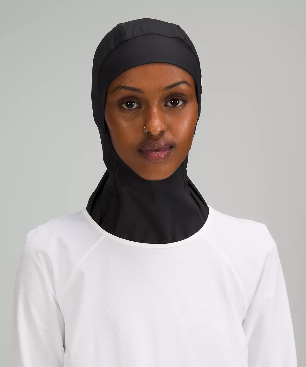 Hijab performance léger femme — Black, view 1