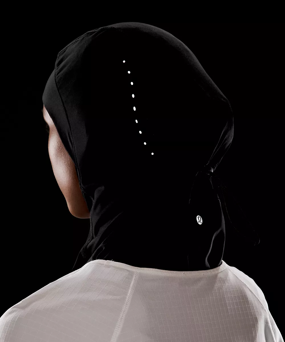 Hijab performance léger femme — Black, view 5