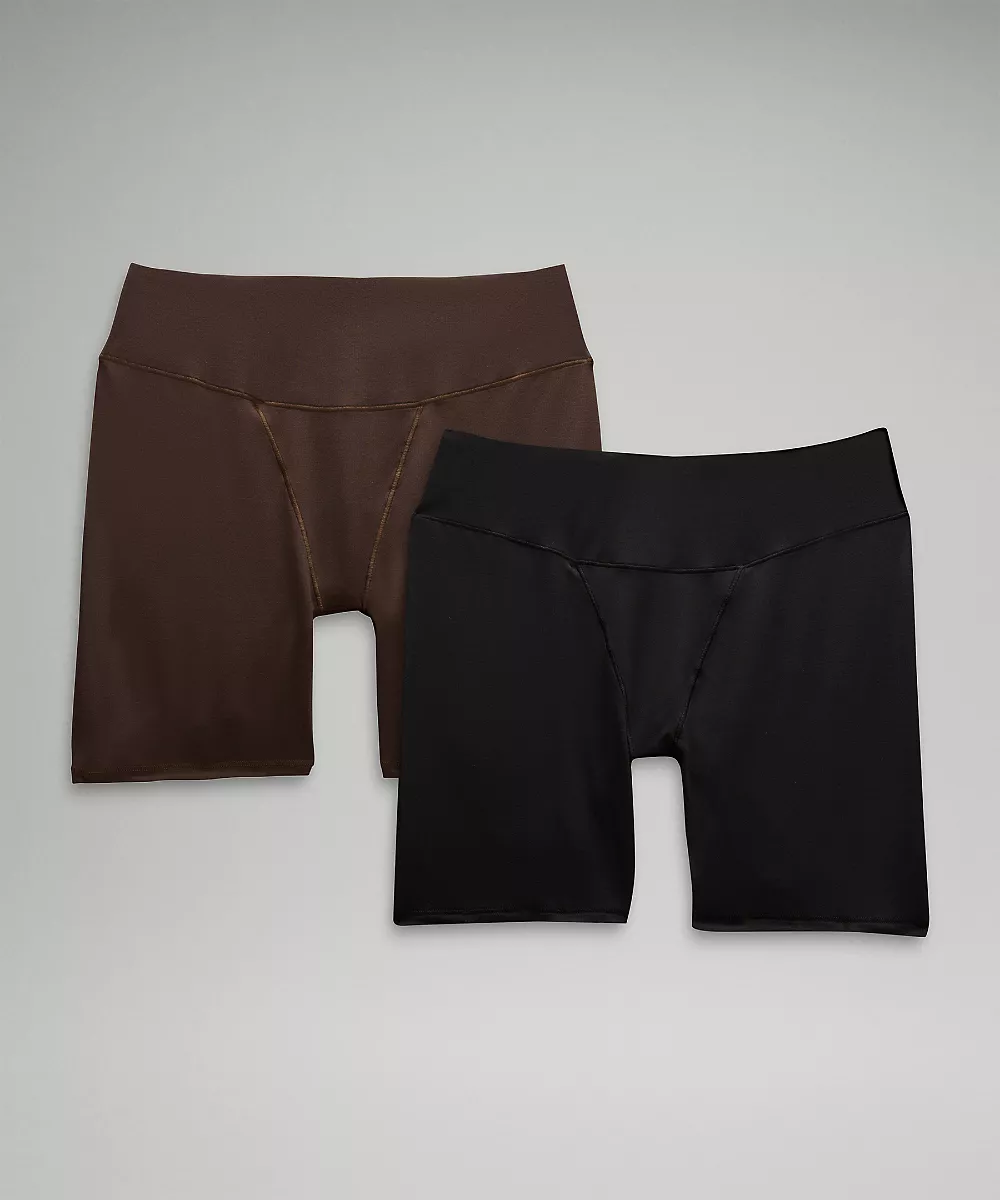 Shorty UnderEase taille super haute *Lot de 2 — Espresso/Black, view 4