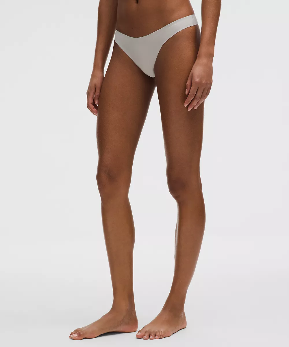 String taille échancrée Nulu ultra-doux Wundermost — Dove Grey, view 2