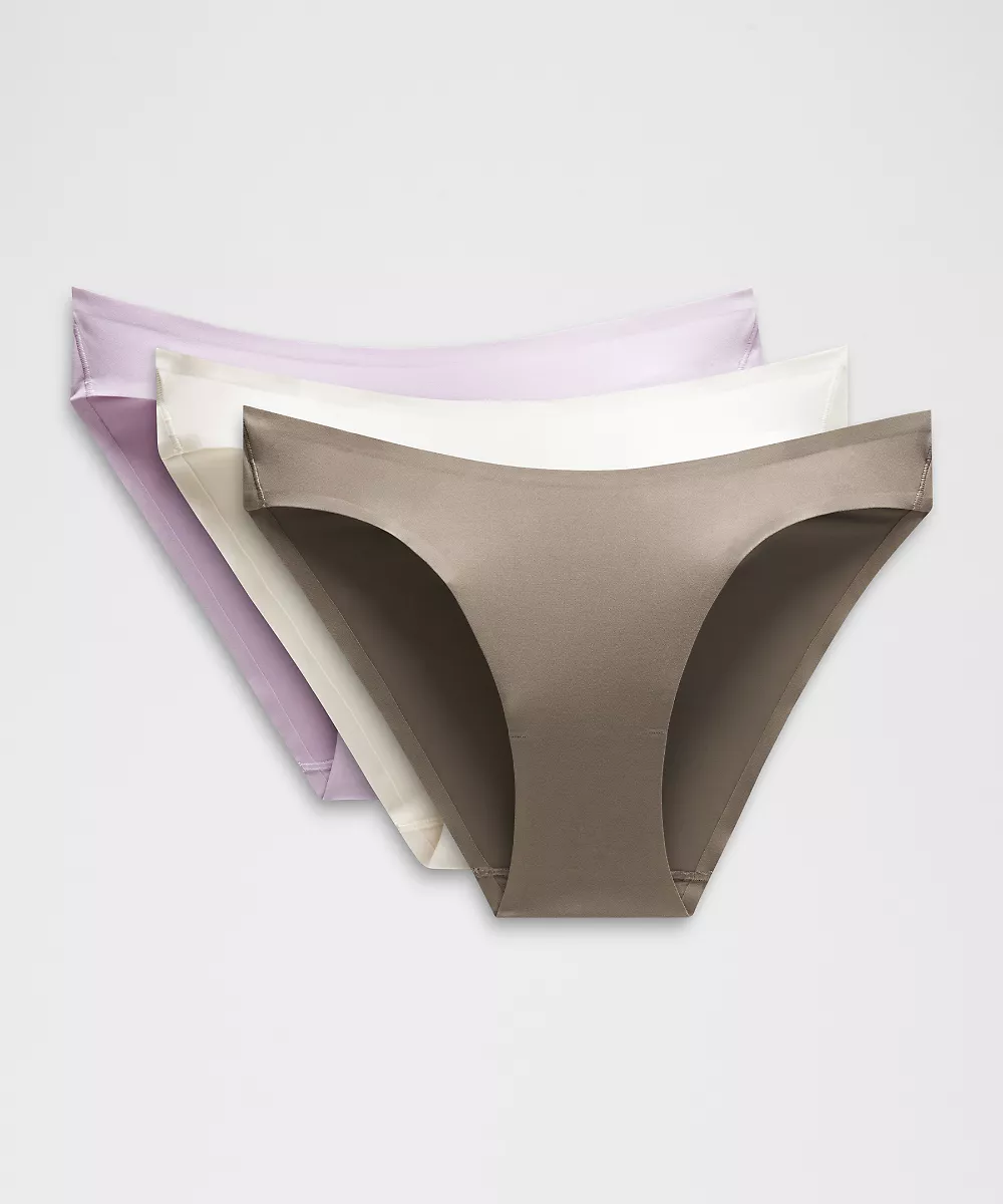 Culotte bikini taille mi-haute Nulu ultra-douce Wundermost *Lot de 3 — Nomad/Light Ivory/Lilac Play, view 1
