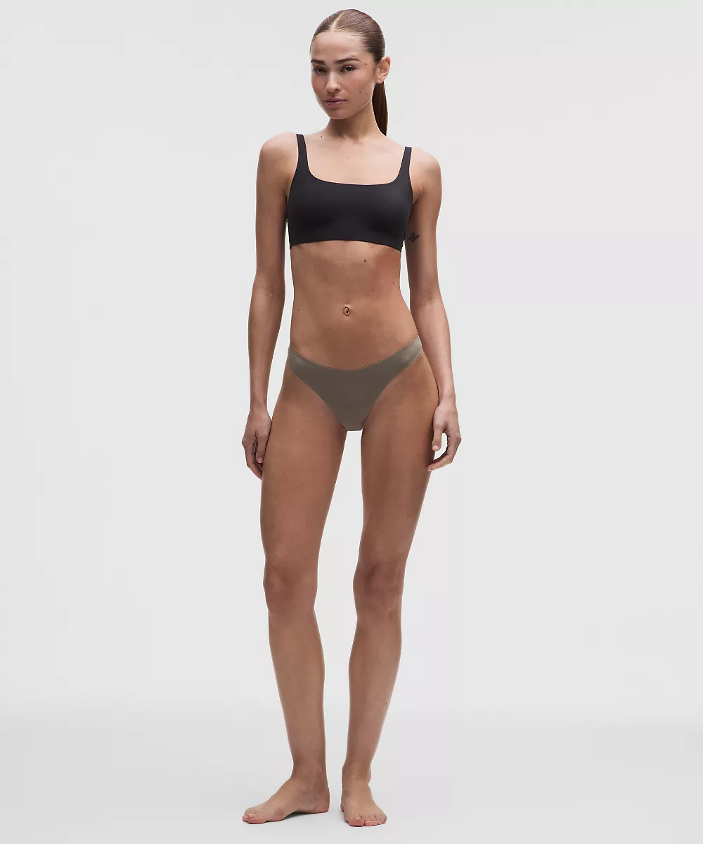 String taille échancrée Nulu ultra-doux Wundermost *Lot de 3 — Nomad/Light Ivory/Lilac Play, view 4
