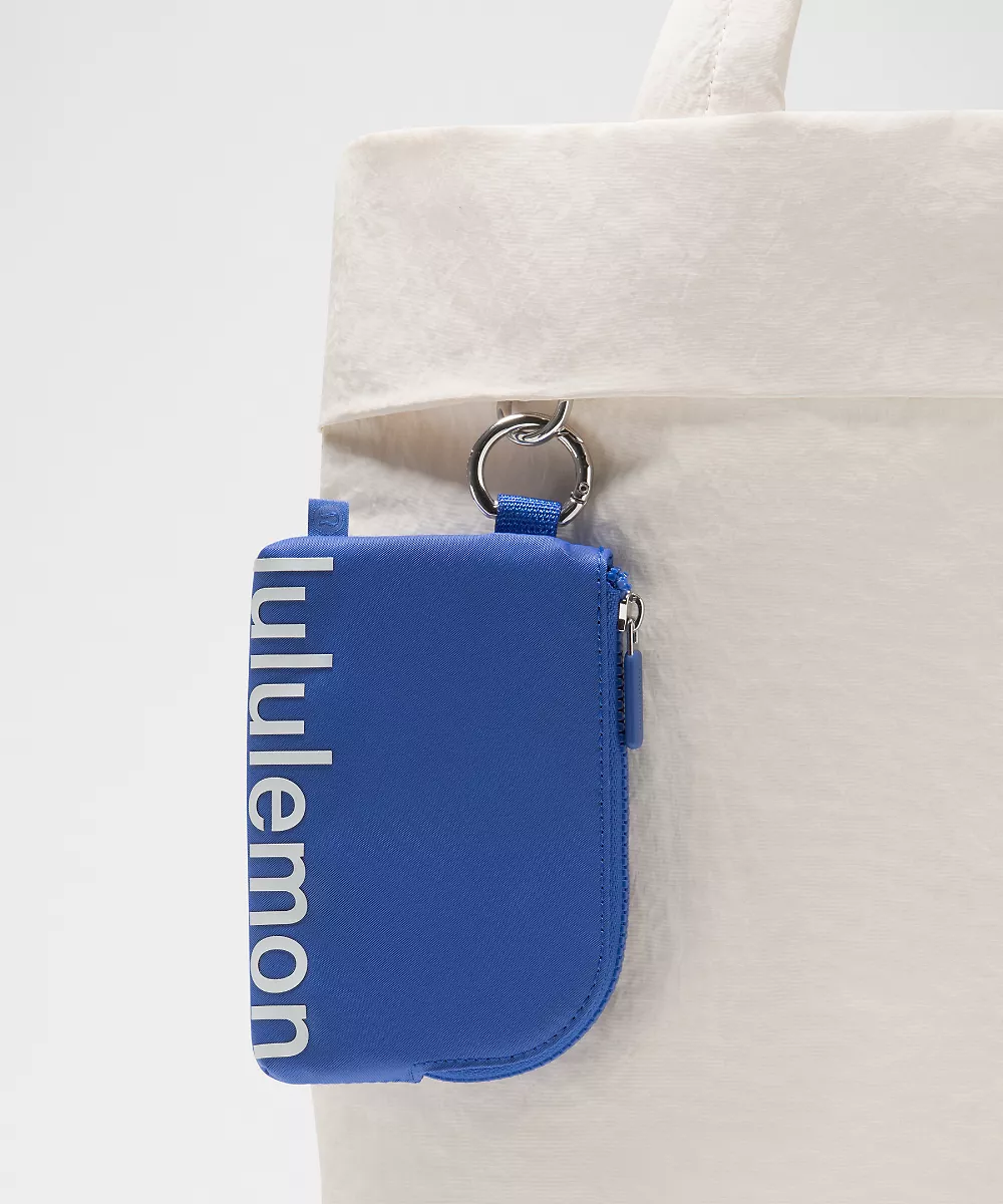 Pochette à cartes à clipser — Beach Ball Blue/Polo Pastel/Silver, view 2