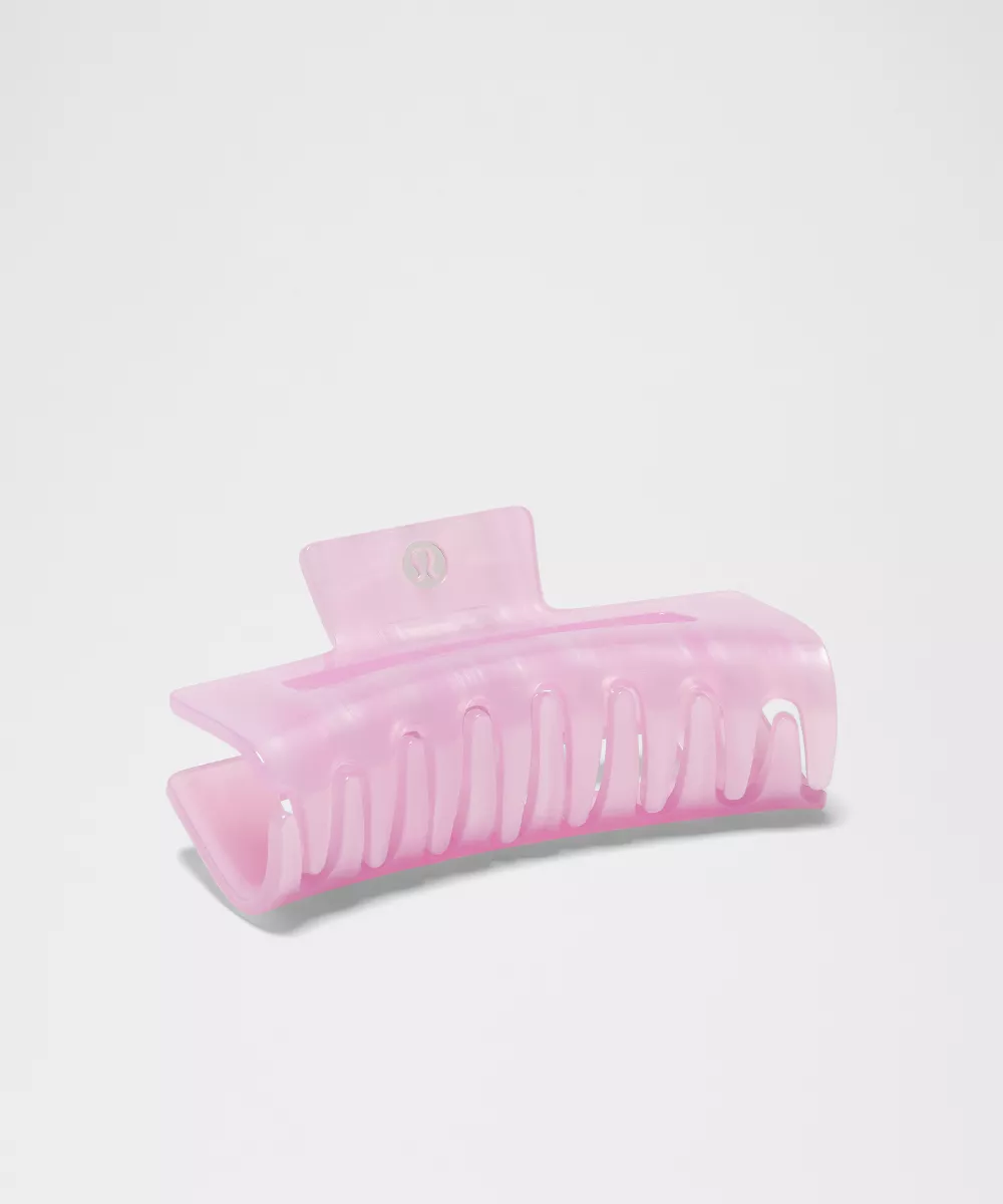 Pince à cheveux crabe Extra Large — Sweet Sorbet/Pink Pearl, view 2