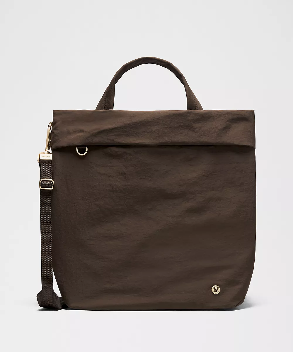 Cabas On My Level 20L — Walnut Crunch/Gold, view 1