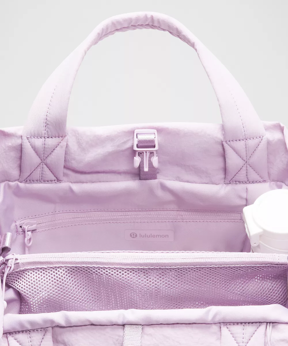 Cabas On My Level 20L — Lilac Play/Silver, view 4