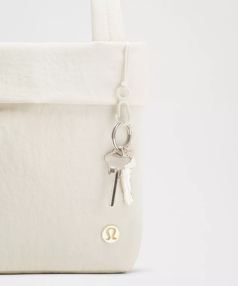 Petit cabas On My Level 5L — Light Ivory/Gold, view 5